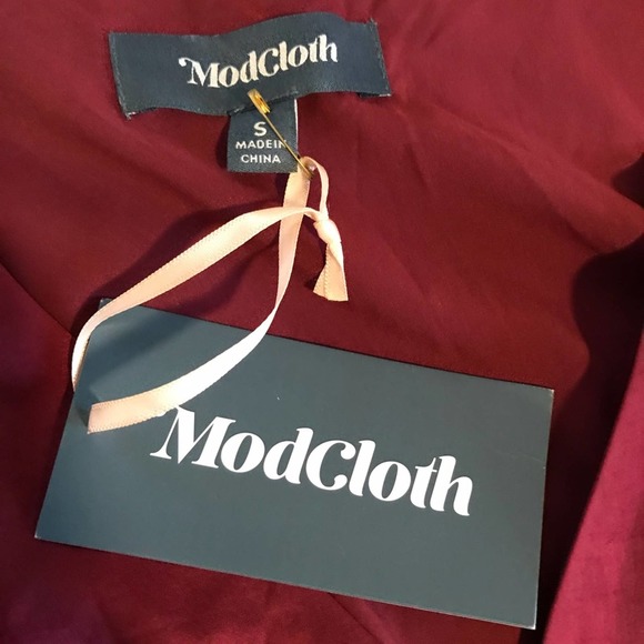 ModCloth Stunning Wonder Maxi Wrap Dress - Picture 7 of 8